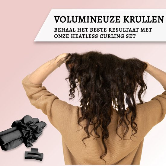 Heatless satijnen haarkruller: Curllover