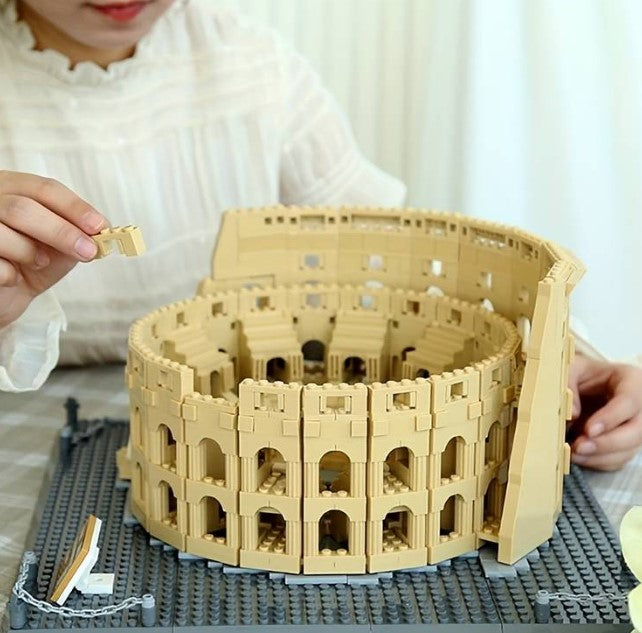 Premium Bouwpakket - Miniatuur Architectuur van Kunststof Steentjes