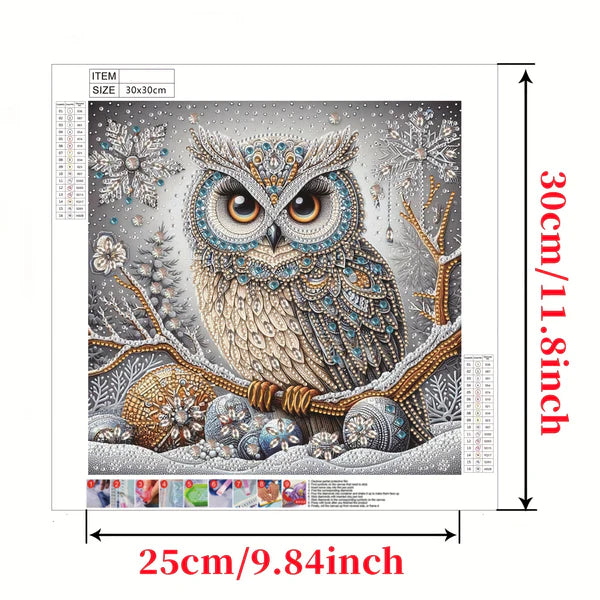 Mystic Owl 5D Diamond Painting Set