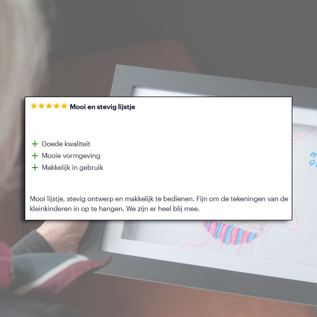 Kindertekening lijst wissellijst goede review