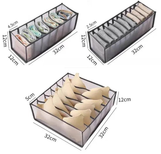 Kledingkast organizer set afmetingen