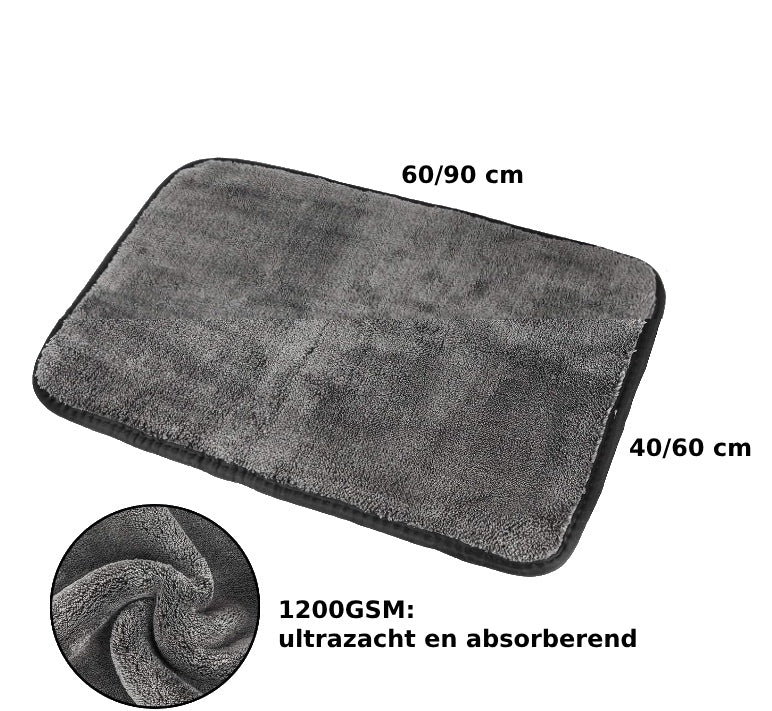 VelvetTouch DryMaster: De 1200GSM Microvezel Wonderdoek!