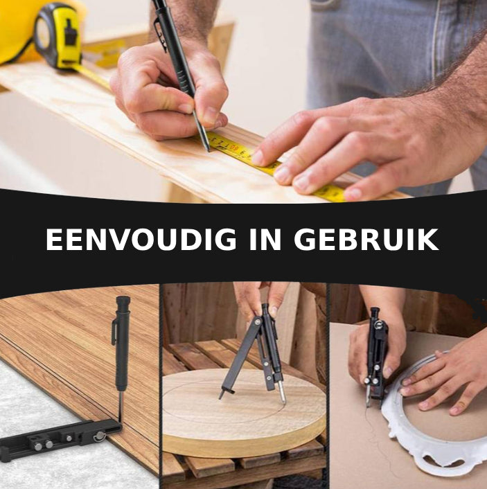 Multifunctioneel contourtool eenvoudig in gebruik